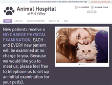 Tablet Screenshot of carmeldvm.com